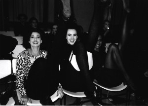 Lorelei, L'Wren and Gloria at runway rehearsals in Dusseldorf