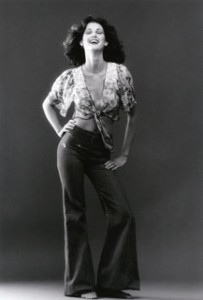 Lorelei Shellist modeling at 16