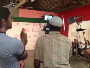 Fashion Film Skin on Skin Fashion Film Jonathan Shrader & Major Latimer w/ Renee Knorr on set!
