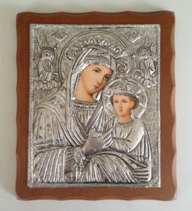Byzantine Madonna Icon Art